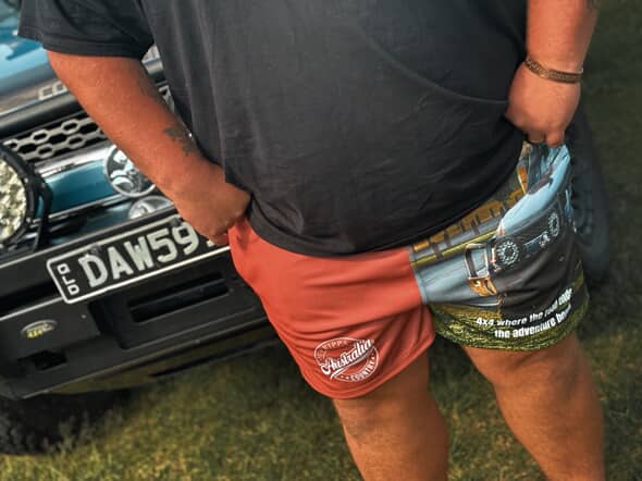 Footy Shorts - Hit the Dirt in Style with Our 4x4 Adventure Shorts!