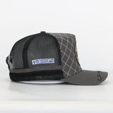 Trucker Cap - Grey & Black "Rippa Transport Co." High-Peak