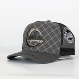Trucker Cap - Grey & Black "Rippa Transport Co." High-Peak