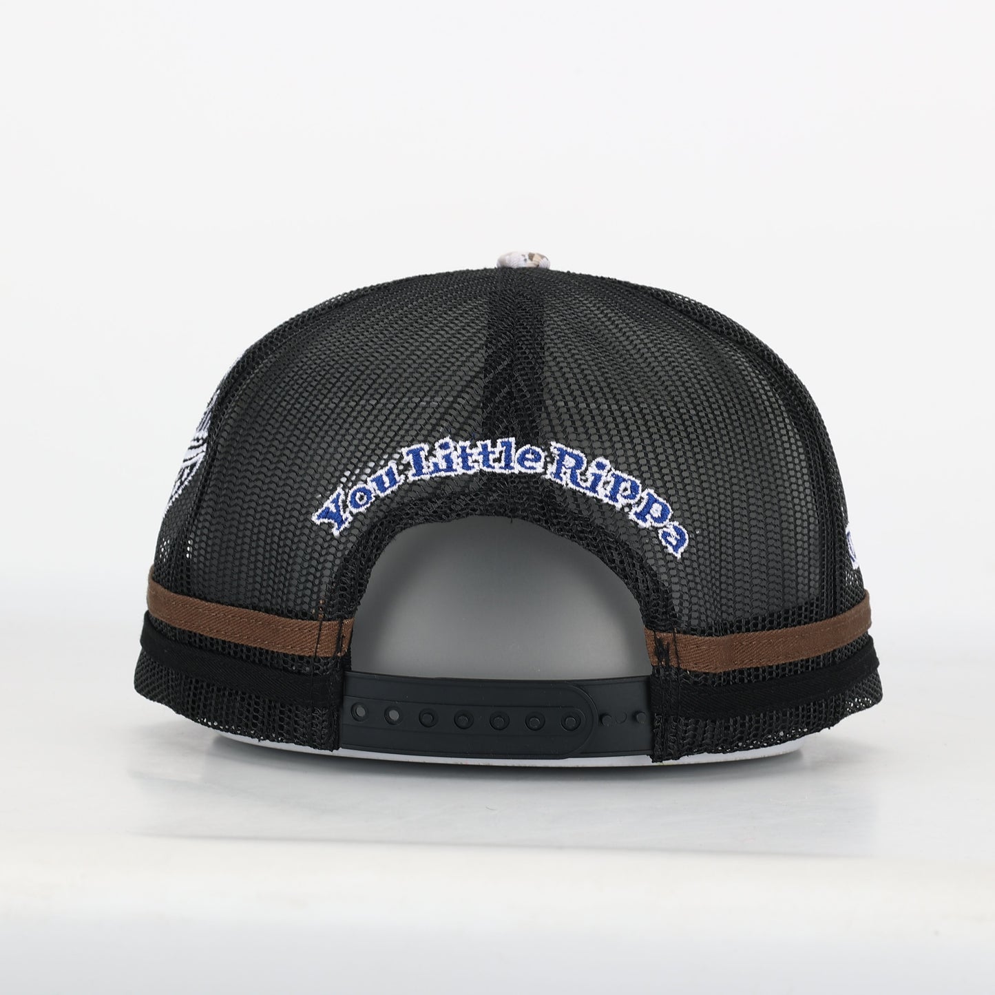 Trucker Cap -Camo Brown "Rippa Transport Co." High-Peak
