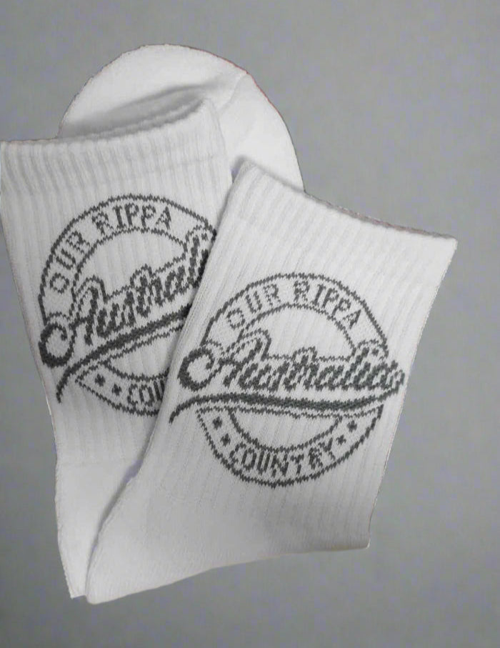 🧦 Our Rippa Country Socks – Classic Crew Style
