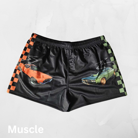 Footy Shorts - Aussie Muscle Shorts