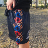 Footy Shorts - Flowers
