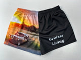 .Footy Shorts - Landcruisers - Cruiser Living