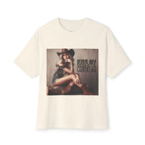 Kiss My Country Ass Tee — Retro Cowgirl Graphic T-Shirt