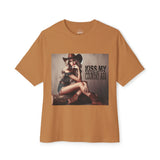 Kiss My Country Ass Tee — Retro Cowgirl Graphic T-Shirt