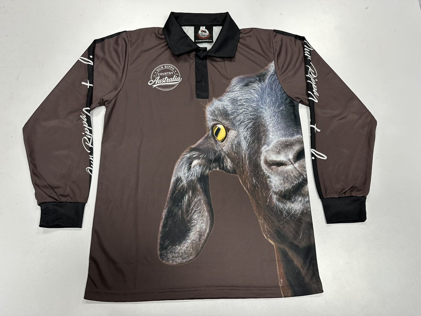 Fishing Shirts -Gary the Goat