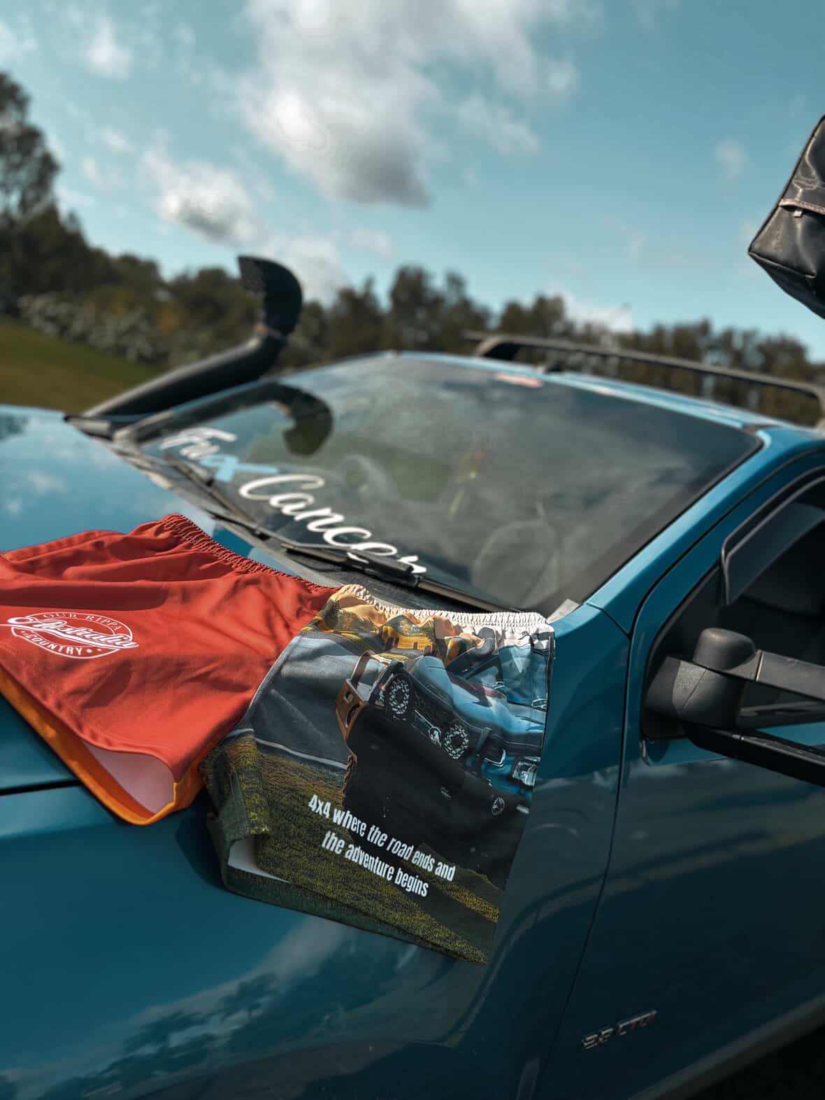 Footy Shorts - Hit the Dirt in Style with Our 4x4 Adventure Shorts!