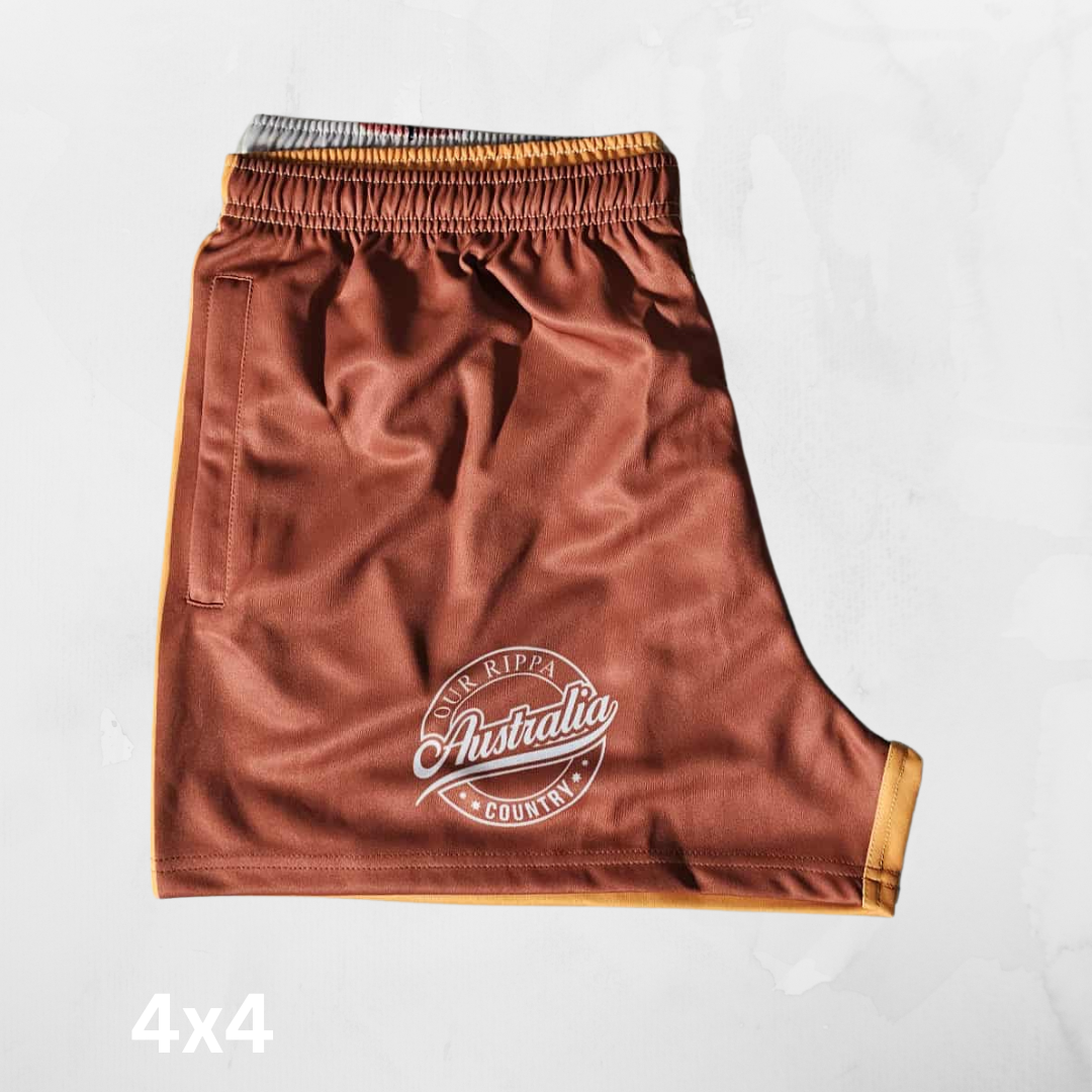 Footy Shorts - Hit the Dirt in Style with Our 4x4 Adventure Shorts!