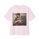 Kiss My Country Ass Tee — Retro Cowgirl Graphic T-Shirt