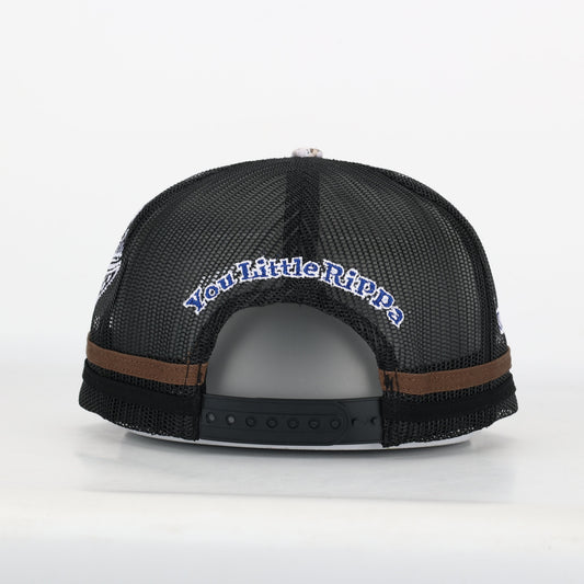 Trucker Cap -Camo Brown "Rippa Transport Co." High-Peak