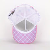 Trucker Cap - Pink & Purple Mid-Peak "Rippa Transport Co." Aztec Mesh Edition