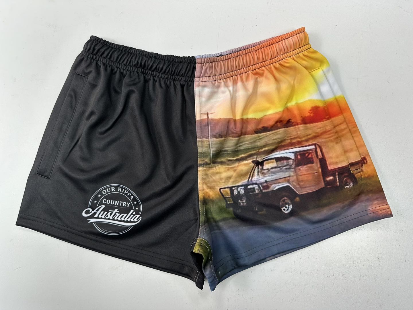.Footy Shorts - Landcruisers - Cruiser Living