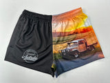 .Footy Shorts - Landcruisers - Cruiser Living