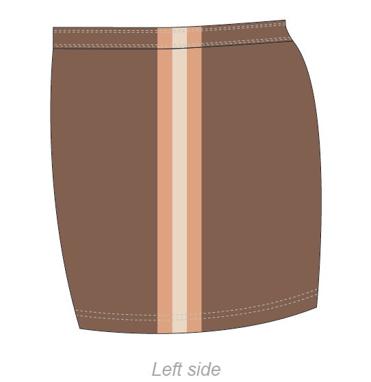 Footy Short - Harvest Time Design