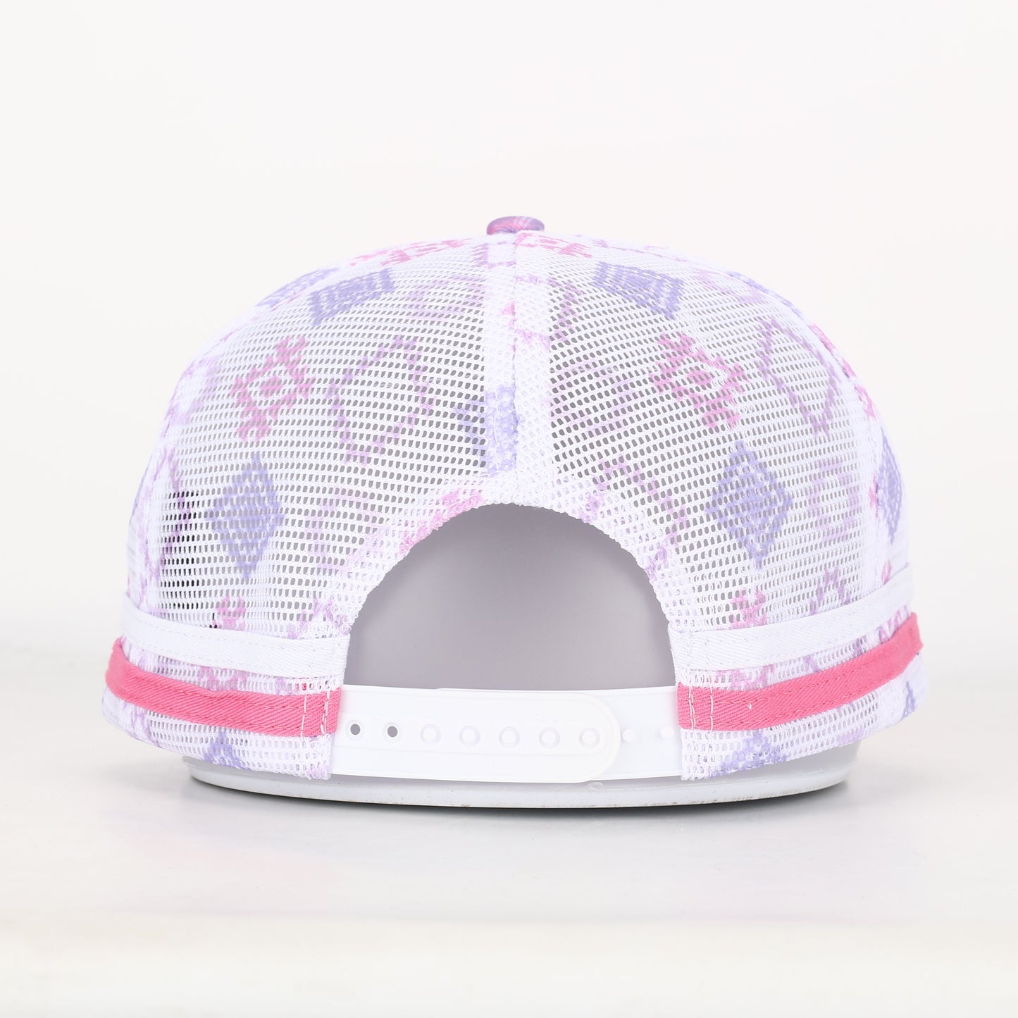 Trucker Cap - Pink &amp; Purple Mid-Peak "Rippa Transport Co." Aztec Mesh Edition