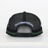Trucker Cap - Black & Green "Rippa Transport Co." High-Peak
