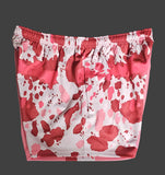 Footy Shorts – Pink Cow Print