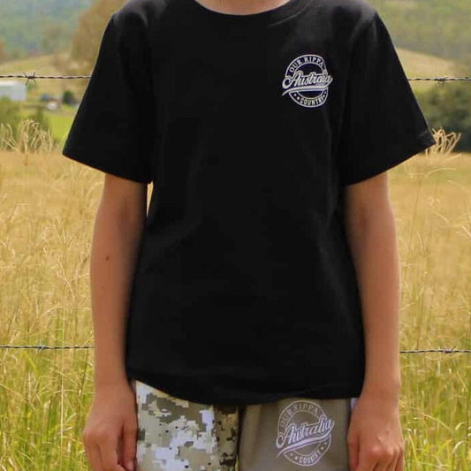 Footy Short -  Camo & Khaki Split Design
