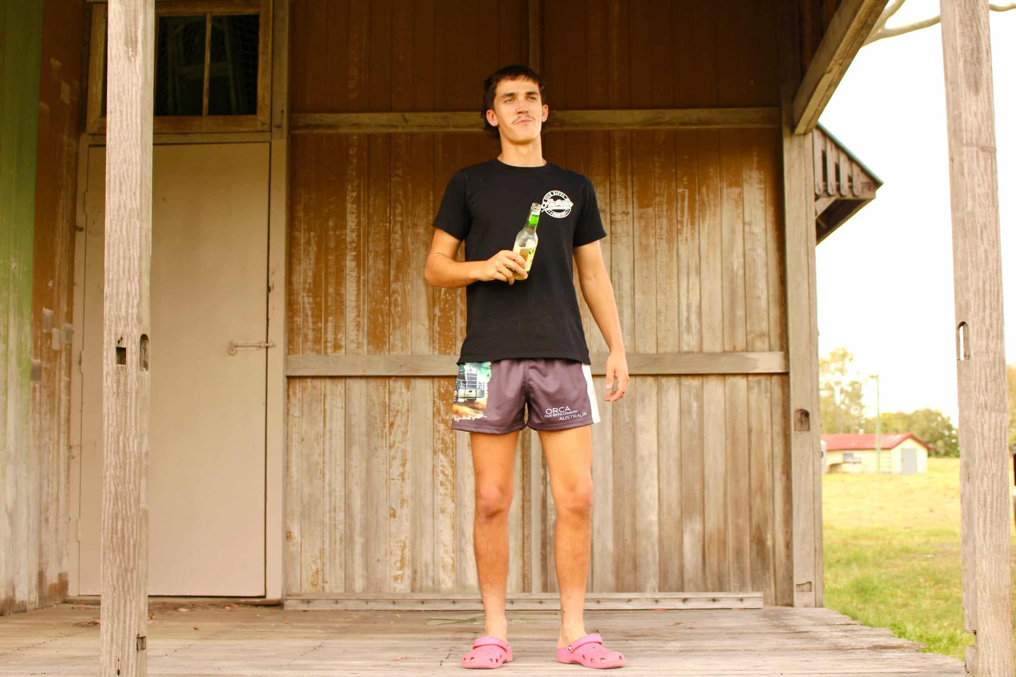 Footy Shorts -  1985 Kenworth Truck Design