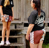 Footy Shorts - Farm Fresh Style with a Floral Twist!