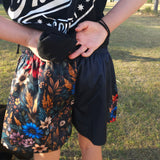 Footy Shorts - Flowers