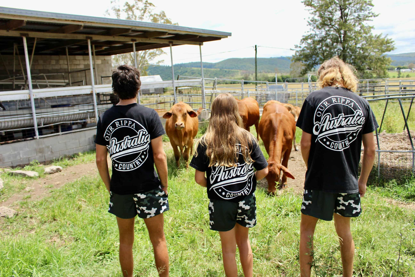 Footy Short -  Black/Green Camo Split Design