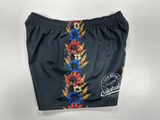 Footy Shorts - Flowers