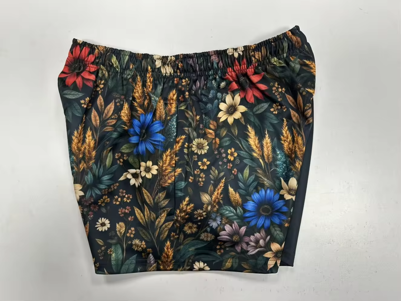 Footy Shorts - Flowers