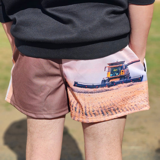 Footy Short - Harvest Time Design