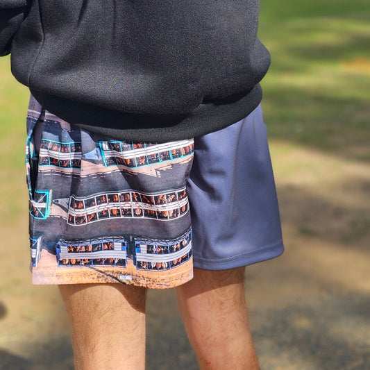 Footy Shorts - The 3 B Triples Cattle Trucks